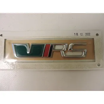 Příslušenství karosérie Nápis RS OCTAVIA II., ORIGINAL 1Z0853687AH, pro OCTAVIA, II. 1Z. Typové číslo: 1Z0853687AH,1Z0853687AH,1Z0853687AH, 1Z0853687AHLAQ