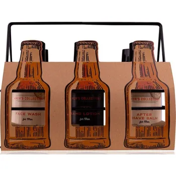 Kosmetická sada Accentra Men´s Collection Dárkový šestipack s vůní břízy a cedru 600 ml