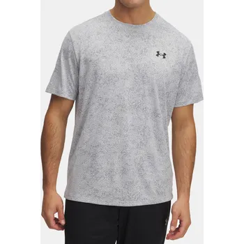 Pánské tričko Pánské tričko Under Armour UA Tech Tee Pixelate-GRY - šedé Velikost: XL