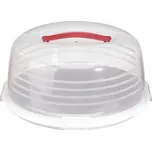 Podnos CURVER CAKE BOX bílý