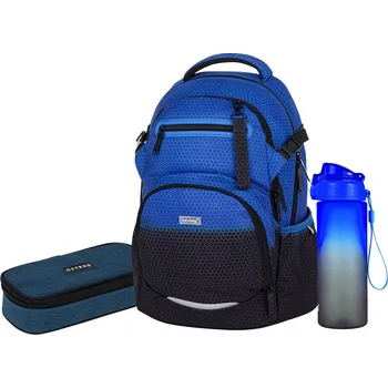 Set školních potřeb Oxybag Školní set 3 ks OXY Ombre Blue-Black