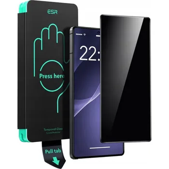 Tvrzené sklo pro Samsung Galaxy S25 Ultra, ochranné ESR , s privátním filtrem 9H