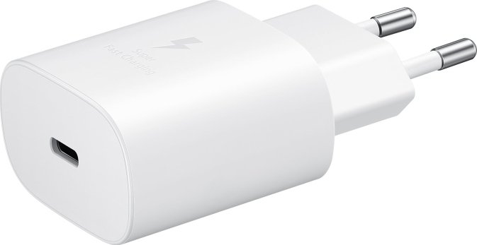 EP-TA800EWE Samsung USB-C 25W Cestovní nabíječka White (OOB Bulk)