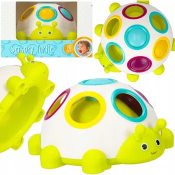 BAM BAM ŽELVA SENZORICKÁ hračka pro miminko