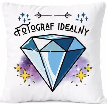 Obraz Polštář pro bratra jako Dárek s potiskem bílý PoliDraw