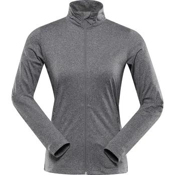 Dámská mikina Dámská rychleschnoucí mikina ALPINE PRO GOLLA šedá S BIG