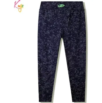 Dětská móda Dívčí legíny Kugo WL0950 s vysokým pasem černé