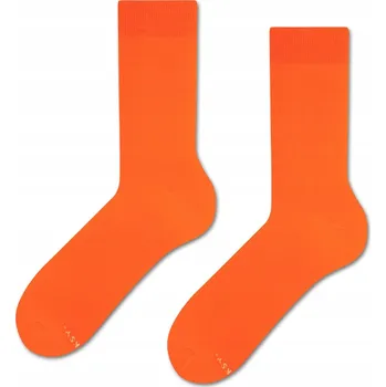 Pánské ponožky AMAZON BASIC oranžové ponožky 41-46 Orange Juice