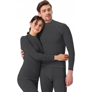 Pánské tričko Spodní prádlo s dlouhým rukávem Gotherm, černá vel. 3XL