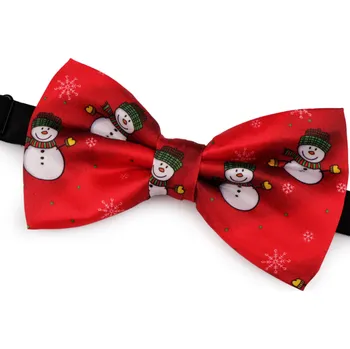 Vánoční dekorace Saténový vánoční motýlek - červený