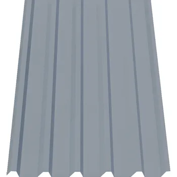 Střešní krytina Satjam Trapezový plech T 45 0,5mm, aluzinek