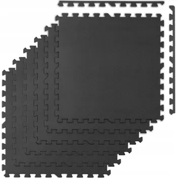 podložka na cvičení Podložka na cvičení Neo-sport černá 60x60 cm EVA pěna protiskluzová