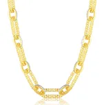 Náhrdelník SVLN0936S75BK45