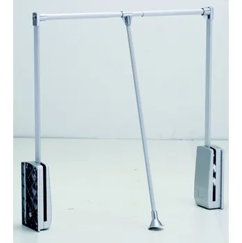 Strong Sklopná šatní tyč 890-1240 mm stříbrná
