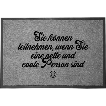 Rohožka Hotová gumová kokosová rohožka 40 x 60 cm