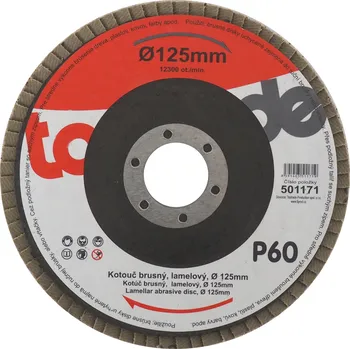 Brusný kotouč kotouč brusný, lamelový, zrnitost 60, 125 x 22,2 x 2 mm 0.08 Kg TOP Sklad4 501171 (0.08 Kg TOP Sklad4 501171)