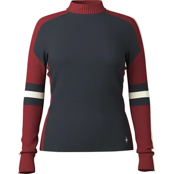 Dámské tričko Dámské funkční triko Smartwool W Alpine Crew Velikost: S / Barva: tmavě modrá