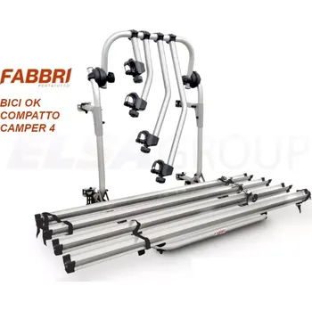 Nosič kol Nosič kol Bici OK Compatto Camper 4 na 4 kola, na zadní dveře