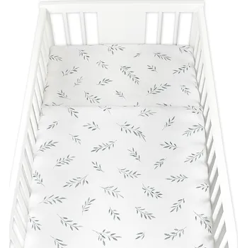 Dětsný nábytek Povlečení do postýlky, 2D sada - Louka, bílá, 135x100