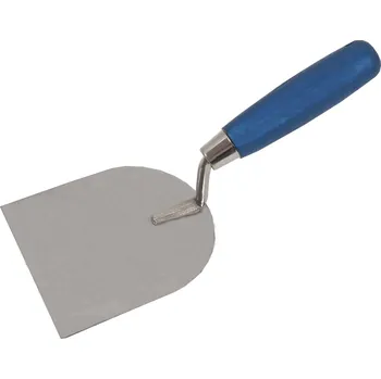 Zdenické nářadí lžíce nerezová, štukatérská, lopatička, dřevěná rukojeť, 120 x 100 mm 0.15 Kg TOP Sklad4 106070 (0.15 Kg TOP Sklad4 106070)
