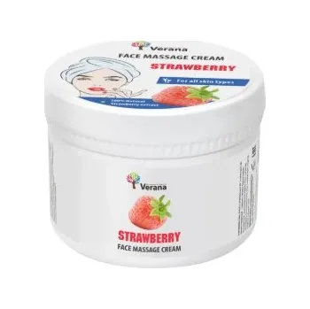 Masážní přístroj Verana masážní krém na obličej Jahoda 200 g