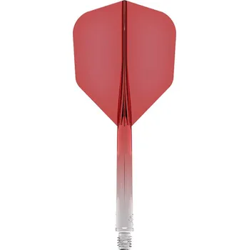 Příslušenství pro šipky Mission letky Force 90 Gradient Red No.6, Velikost Tweenie