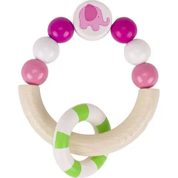 Dotykový kroužek růžový Sloník