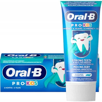Dentální hygiena Zubní pasta pro děti od 6 měsíců do 6 let Oral-B Pro Kids 50 ml