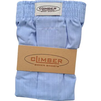 Trenýrky Climber 3100-MOS6 modré pánské popelínové trenýrky Barva: modrá světlá, Velikost: L