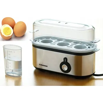 Vařič vajec Vařič Vajec Tiross TS 2300 stříbrný/šedý