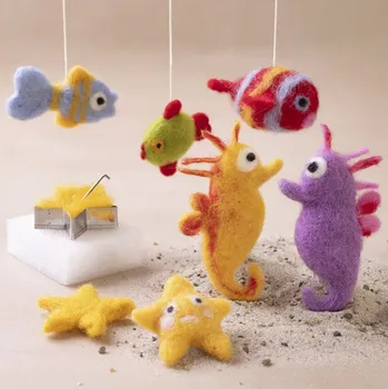 kreativní sada Creativ Company Kreativní sada na filcování jehlou Podmořský svět