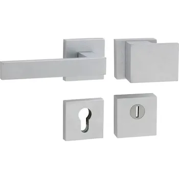 Dveřní kování Rozetové kování TI - CUBO/SQUARE-HR 3230/2275Q | Dveře a dveřní příslušenství Dveřní kování, dveřní příslušenství Bezpečnostní kování Bezpečnostní kování Cobra, MP kování