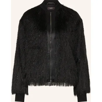 Dámský svetr Peserico Dámský Blouson S Třpytivou Přízí, černá, 36
