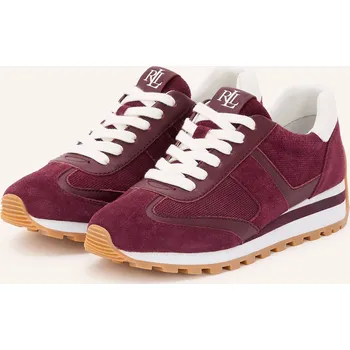 Dámská obuv Lauren Ralph Lauren Dámské Sneakersy Dani, tmavě červená, 36