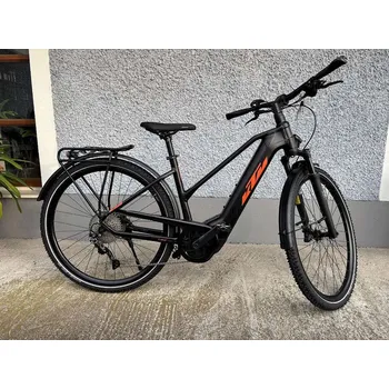 Jízdní kolo ElektrokoloKTM Macina Sport CX750 LTD64 750Wh dámské Black Matt-Orange - 51 (20")