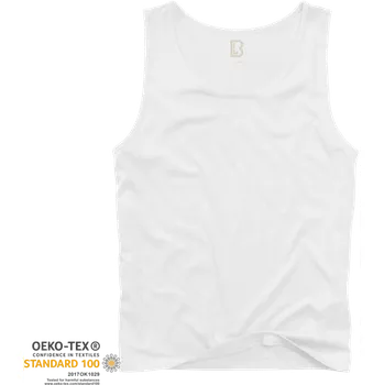 Pánské tričko BRANDIT tílko Tank Top Bílé Velikost: 5XL