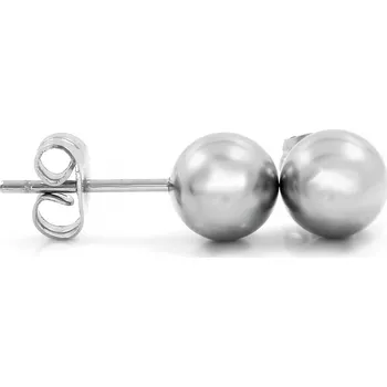 Náušnice BRUNOshop.cz Náušnice KULIČKA 0,6 cm Stříbrná