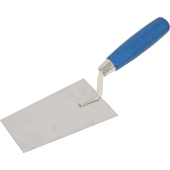 Zdenické nářadí lžíce zednická, nerezový plech, dřevěná rukojeť, 140 x 82 mm 0.14 Kg TOP Sklad4 109105 (0.14 Kg TOP Sklad4 109105)