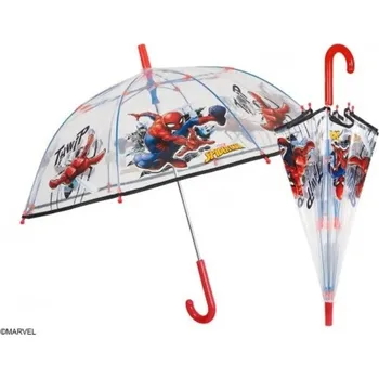 Deštník Dětský průhledný deštník Spiderman 75395