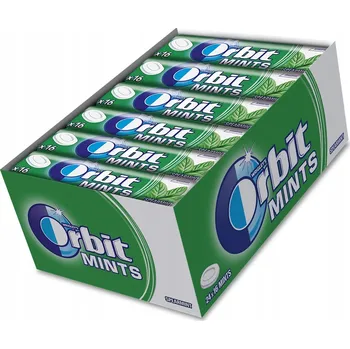 Bonbon Orbit Spearmint drops Wrigley Bonbóny 672 g