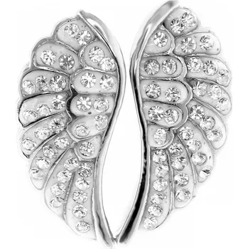 Náušnice BRUNOshop.cz Náušnice ANDĚLSKÁ KŘÍDLA z chirurgické oceli Stříbrná