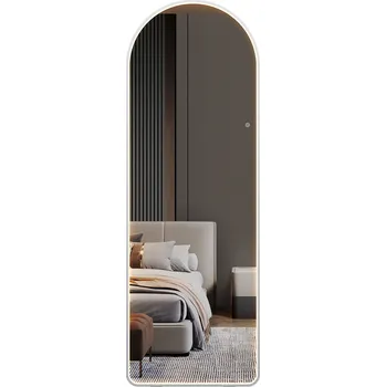 Zrcadlo Bezdoteku Zrcadlo volně stojící do šatny s LED osvětlením 150x45 cm LZ2