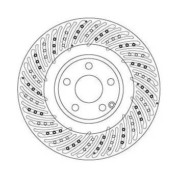 Brzdový kotouč Brzdový kotouč LUCAS DF6674S