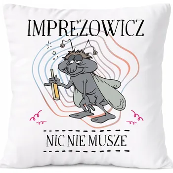 Polštář Polštář Pro Archiváře jako Dárek s s potiskem Fotky, Bílý PoliDraw