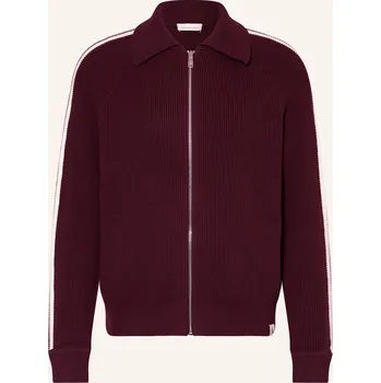 Pánský svetr Calvin Klein Jeans Pánský Pletený Kardigan, tmavě hnědá, XXL