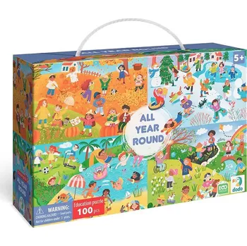 Puzzle Puzzle Během celého roku 100 dílků