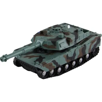 autíčko Tank 24cm 1:32 na baterie na setrvačník se světlem a zvukem v krabičce