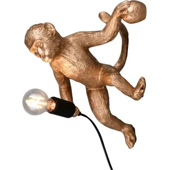 Nástěnné svítidlo Nástěnné světlo Reality Louy zlatá R26541079