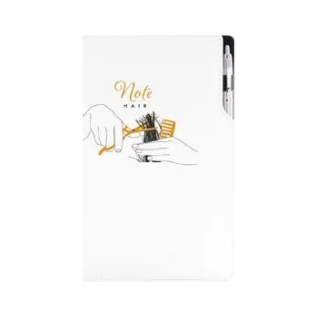 Notes - zápisník KADEŘNICKÝ Hair - DESIGN A4 čtverečkovaný