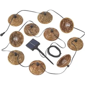 Dekorativní svítidlo Světelný řetěz Reality Mood černá R74761932